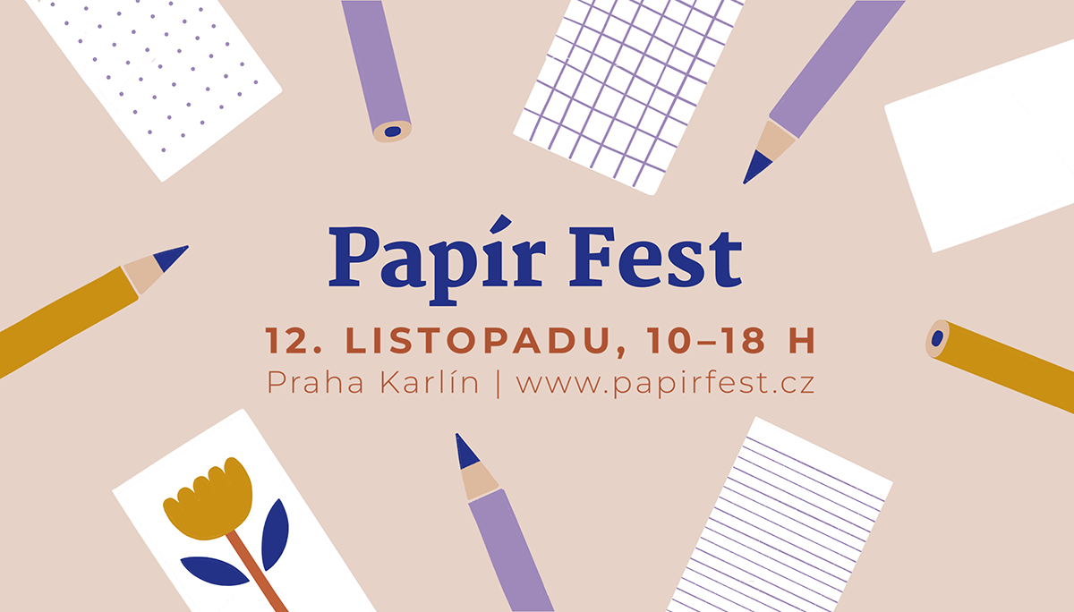 Přijďte nás navštívit na Papír Fest