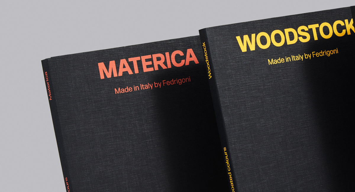 Die komplette Farbübersicht von Materica und Woodstock in neuen Musterbüchern